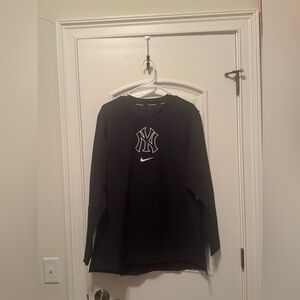 Nike Dri Fit Pullover New York Yankees Men’s Medium Black Pullover